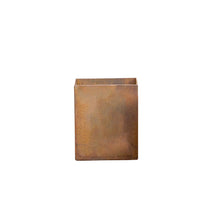 Indlæs billede til gallerivisning Jern Krukke Corten 10 x 12 cm
